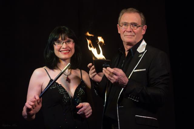 Magicien Philippe Hervé et Marie Ange