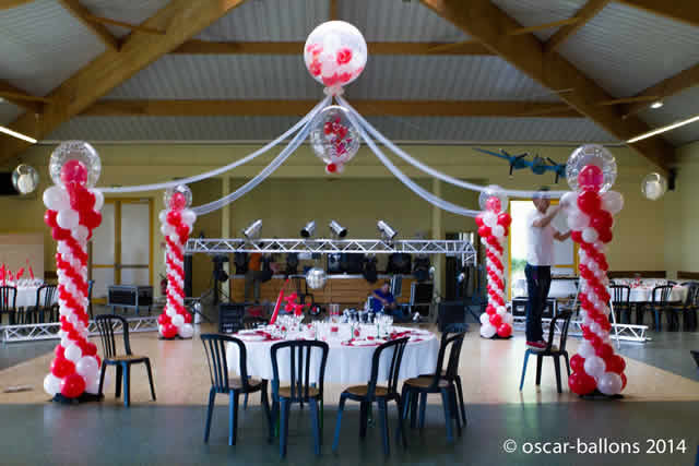 Décoration d'anniversaire 50 ans en ballons (Illkirch 67400), Alsace