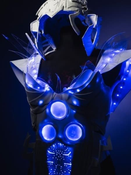 Robot led lumineux