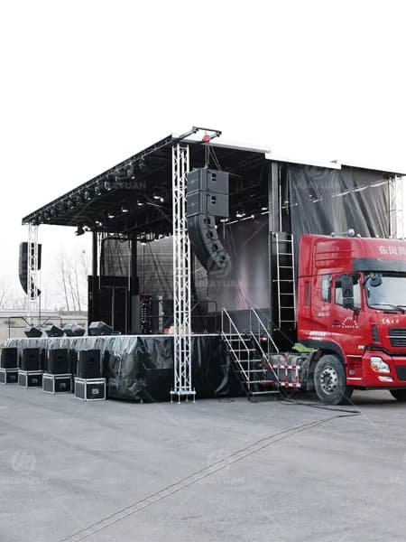 Location camion podium