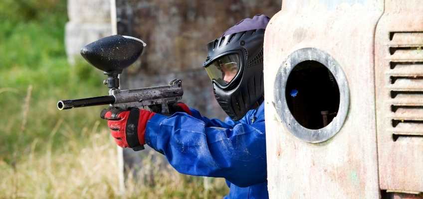 Munissez-vous de votre pistolet de paintball et partez à l’aventure