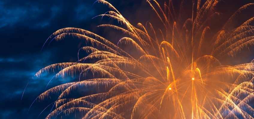 Un feu d’artifice pour embellir son mariage