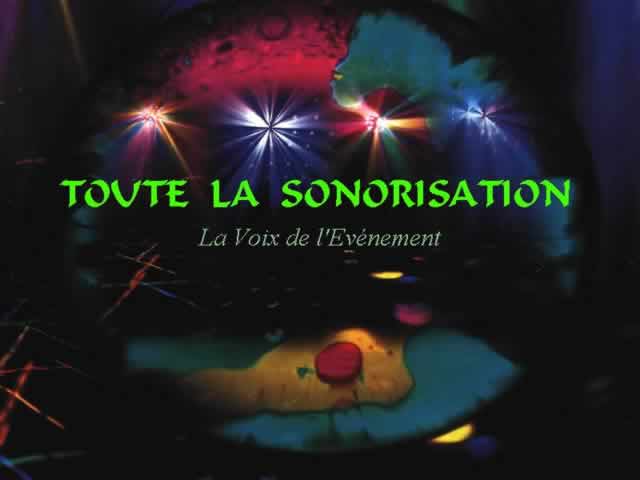 TOUTE LA SONORISATION