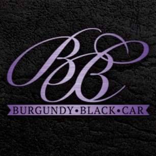 Burgundy Black Car