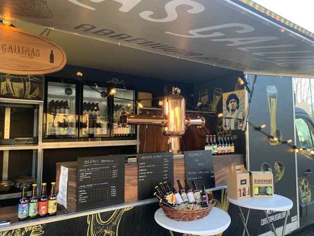 LAS GALLINAS BEER TRUCK