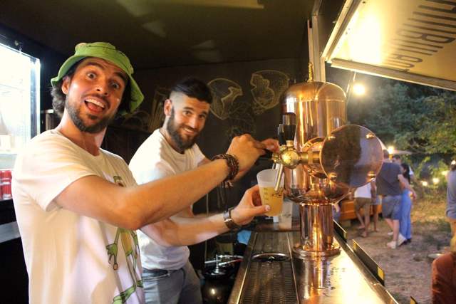 LAS GALLINAS BEER TRUCK