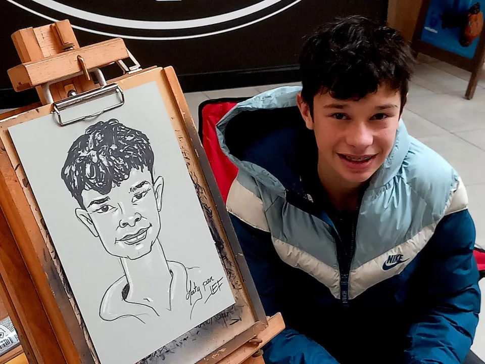 JEF caricaturiste-portraitiste