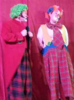 Le clown jojo et kikine 