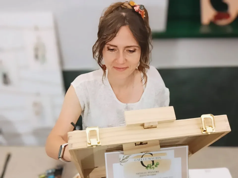 GAËLLE MAURIN ARTISITE PEINTRE EVENT