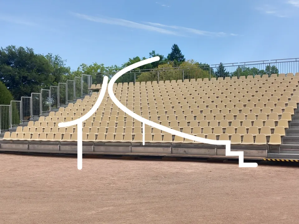 CONCEPTION TEMPORAIRE - TRIBUNES ET CHAPITEAUX