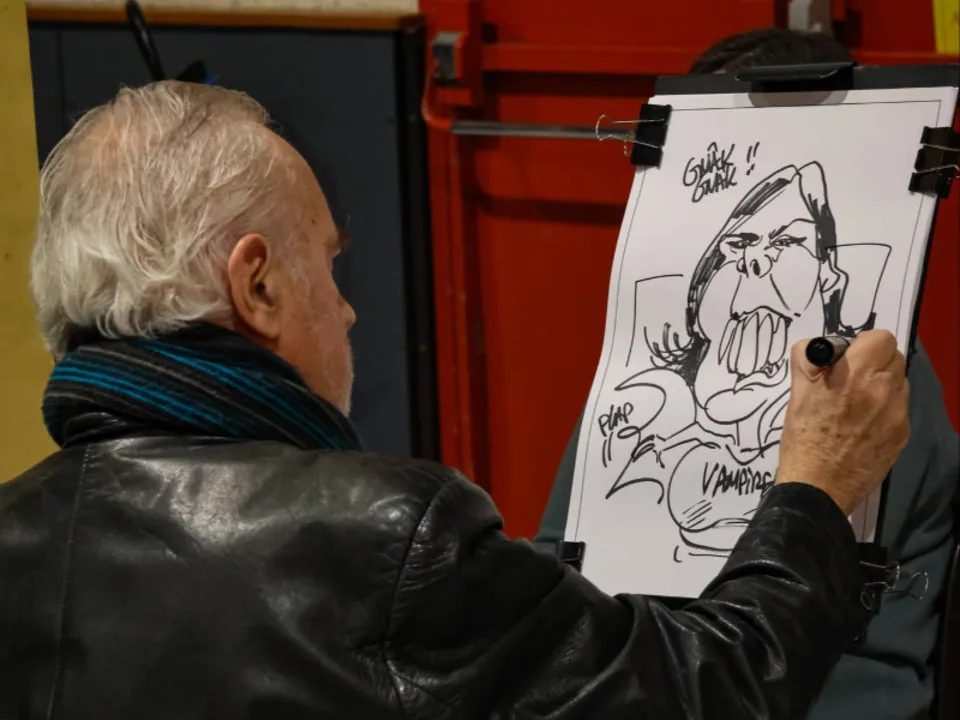 FRIS, CARICATURISTE DE PRESSE / BD - ANIMATEUR