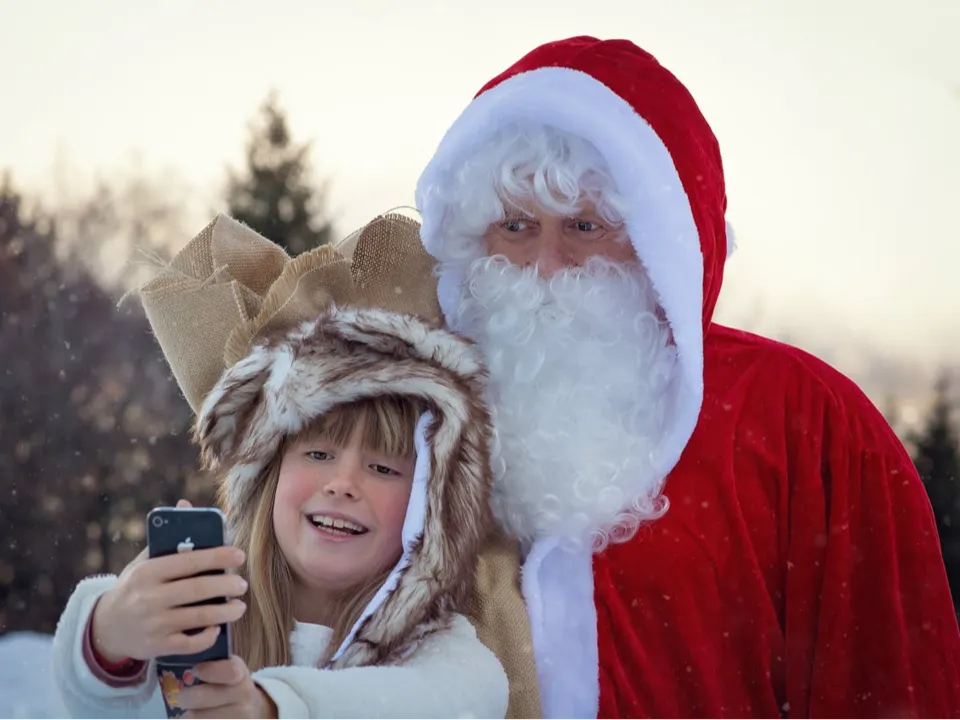 Père Noël à domicile