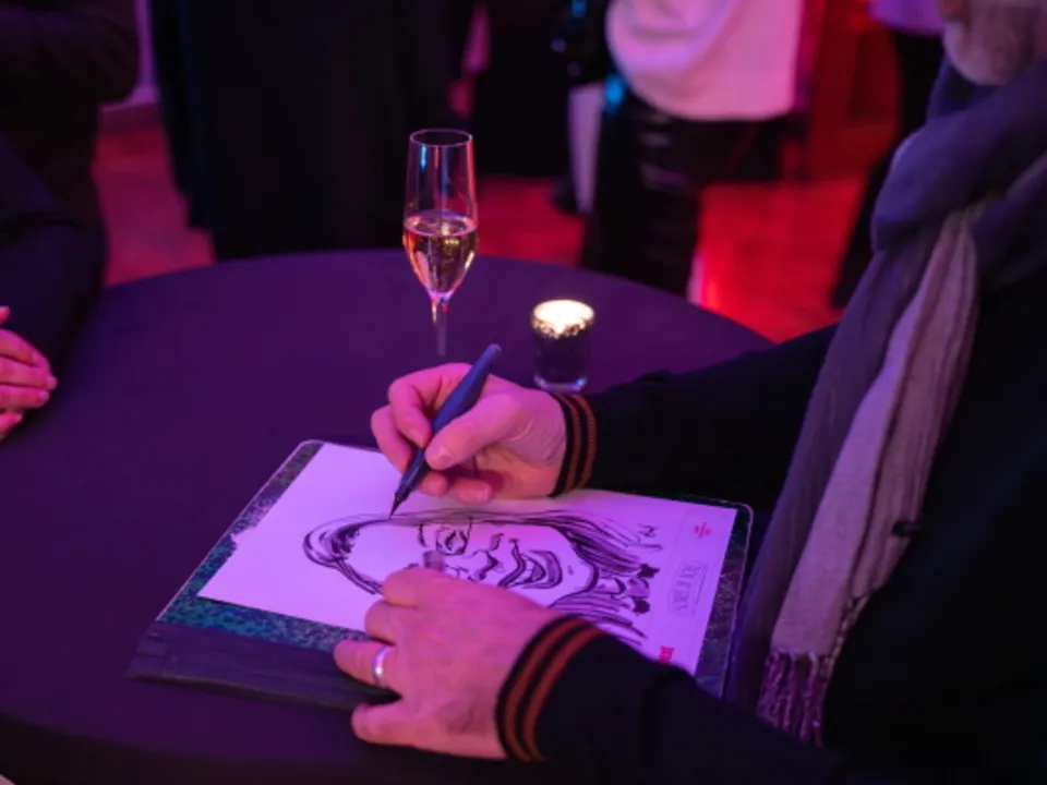 Charli caricatures