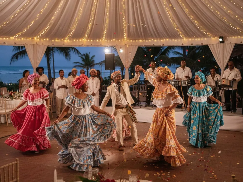 AKWAREL - DANSES ANTILLAISES