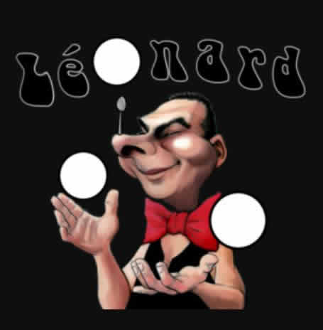 Leonard Clown Jongleu