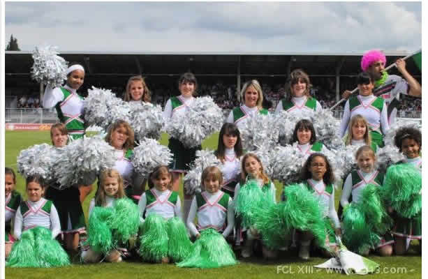 ANIMATION POMPOM GIRLS  cheerleading 