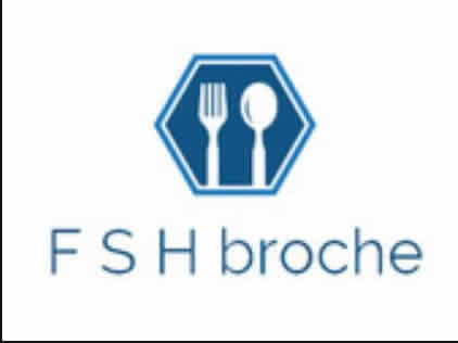 F S H broche