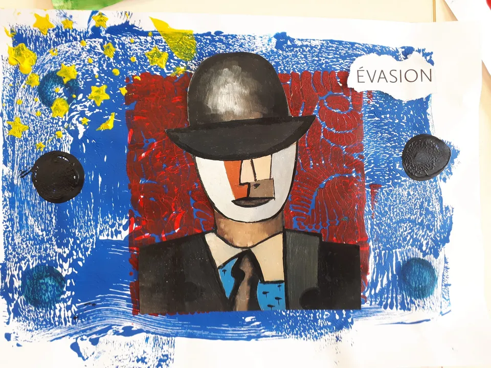 COMME UN POISSON DANS L'ART