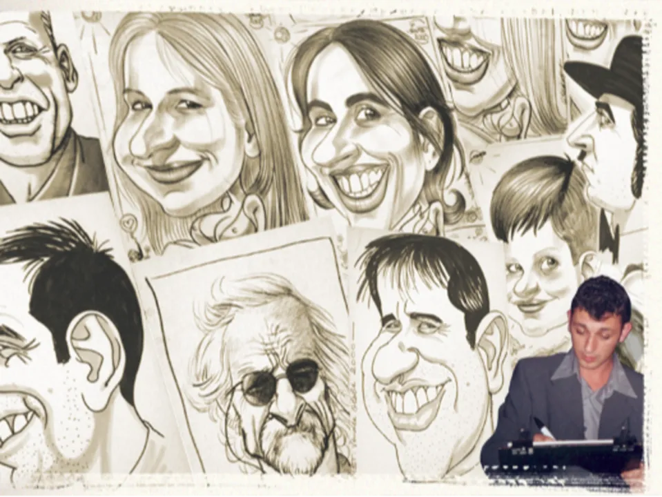 GILLES SIGNORET CARICATURISTE