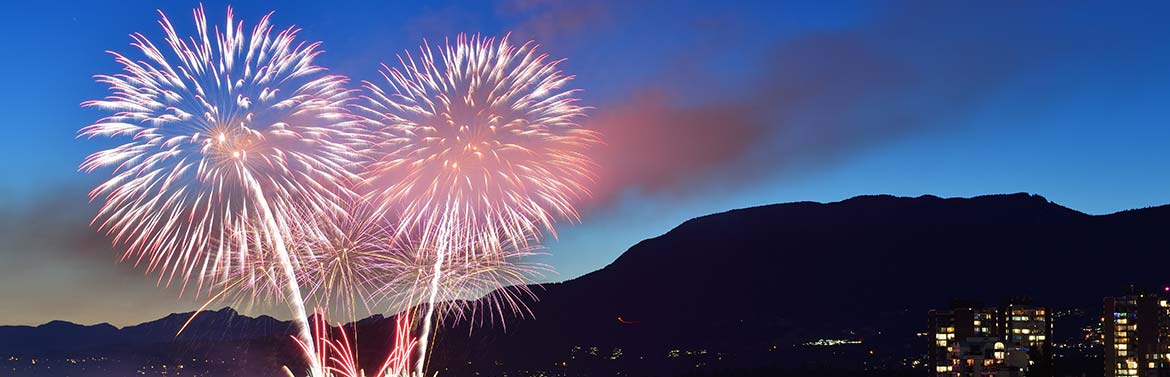 Feux d'artifice en Vendée (85)