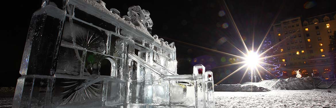 Sculpteur sur glace