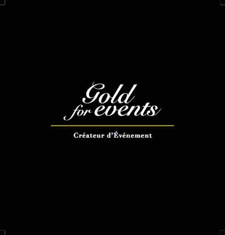 Gold for events